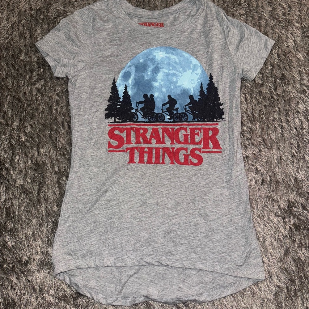 Netflix Gray Stranger Things T-Shirt